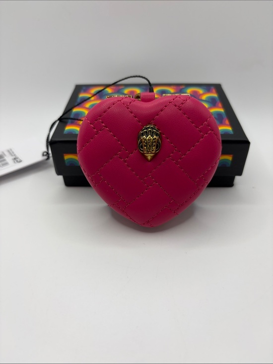 Kurt Geiger Handbags - Kurt Geiger Pink Heart Keychain Mirror Bag Charm